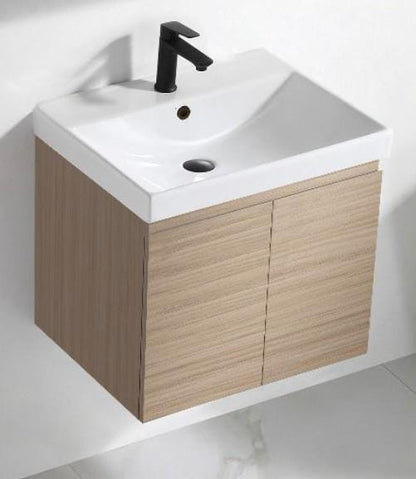 Nexus 60cm Basin Cabinet (Beige Oak)
