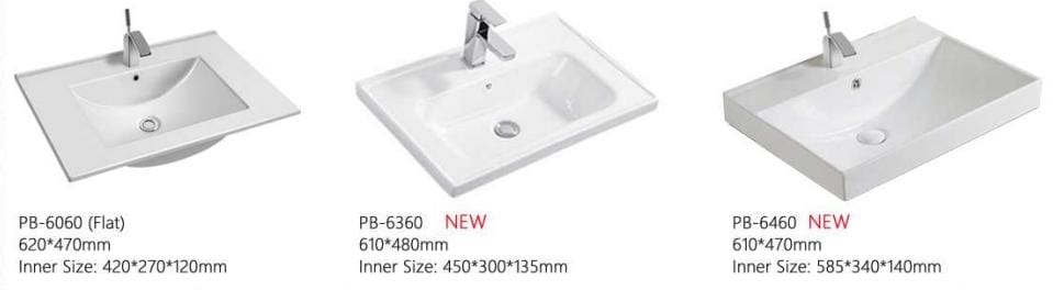 Nexus 60cm Basin Cabinet (White Oak)