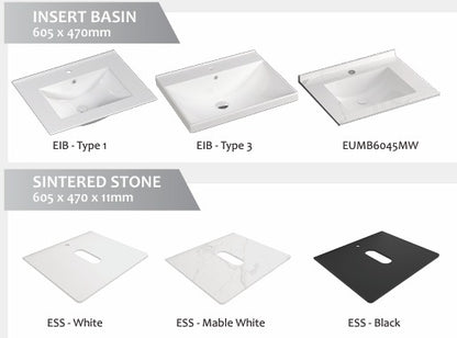 Esfera 60cm Basin Cabinet (Muji)