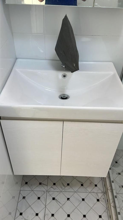 Dusche 2006103WW 60cm Basin Cabinet (Wood White)