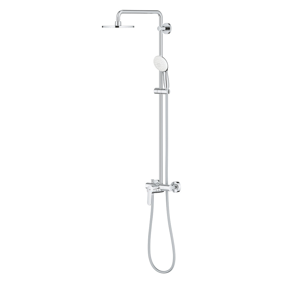 GROHE 26244002 Tempesta Cosmopolitan 200 Shower System With Single Lever Mixer For Wall Mounting