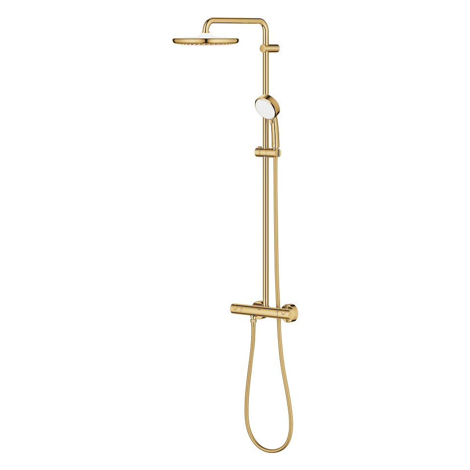 Grohe 26670GL0 Tempesta Cosmopolitan 250 shower system – Heritage ...
