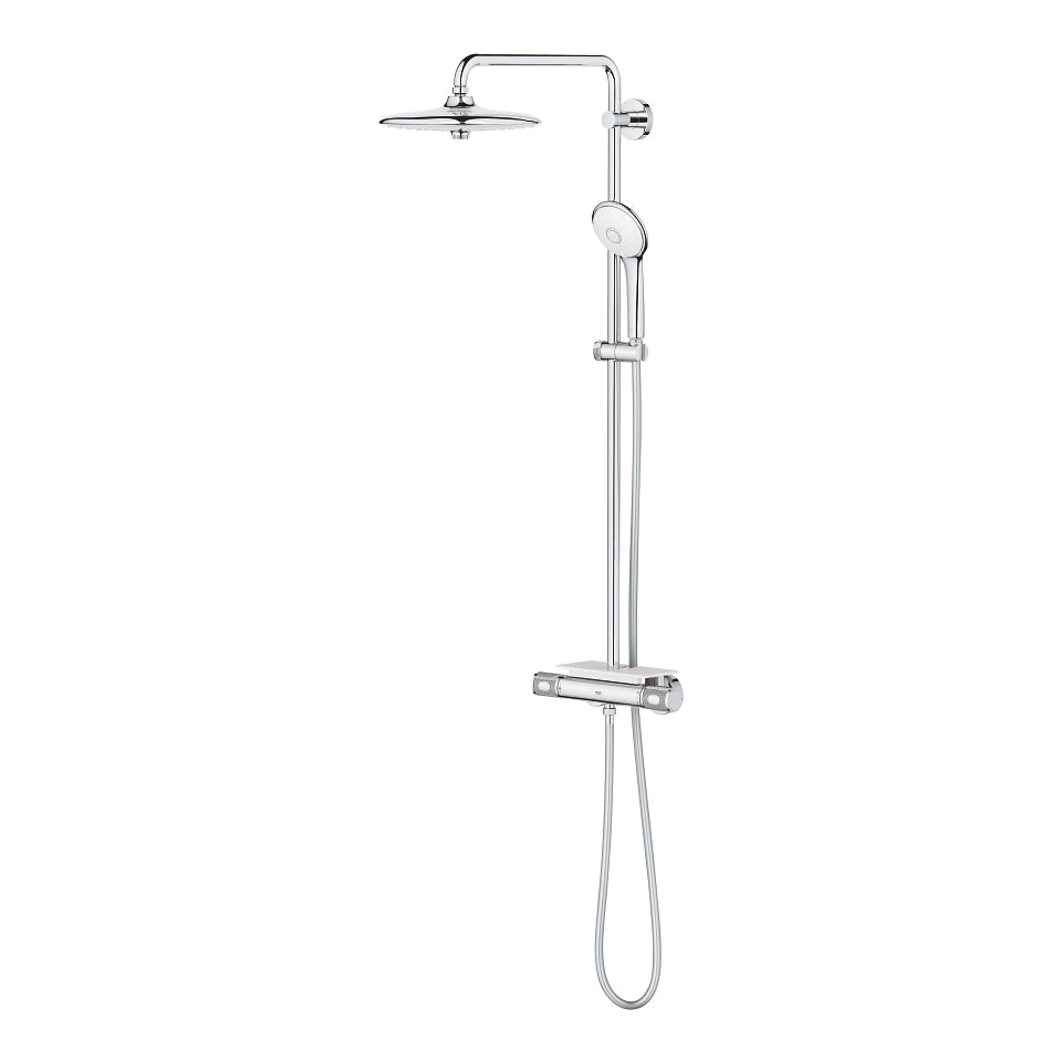 GROHE 27296003 Euphoria System 260 Shower System With Thermostatic Mixer For Wall Mounting