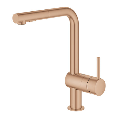 Grohe 30274DA0 Minta L-Spout Pull-Out Sink Mixer