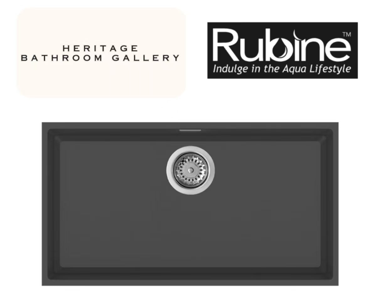 Rubine MEQ 810-76U (77CM) Undermount Kitchen Sink