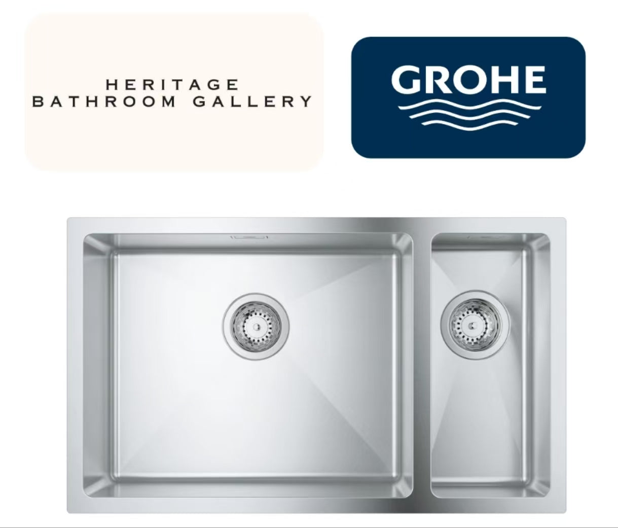 Stainless Steel Sink – Page 3 – Heritage Bathroom Gallery