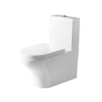 Bravat C2181UW-P-ENG One-Piece Toilet Bowl (Washdown Flush)