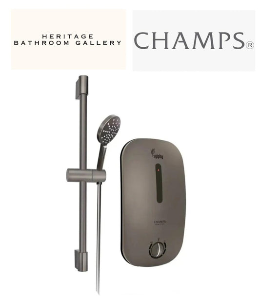 Champs Sylphy Instant Water Heater (Matt Grey)