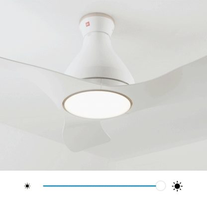KDK H56GP With Light Ceiling Fan (WHITE)