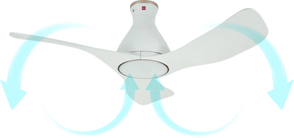 KDK E48HP No Light Ceiling Fan (BROWN)