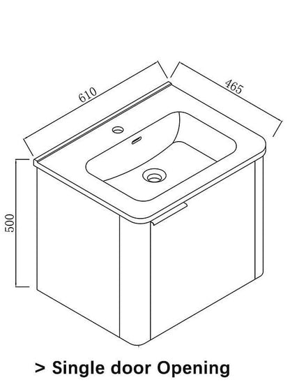 Nexus NBC-3560BO-C Basin Cabinet