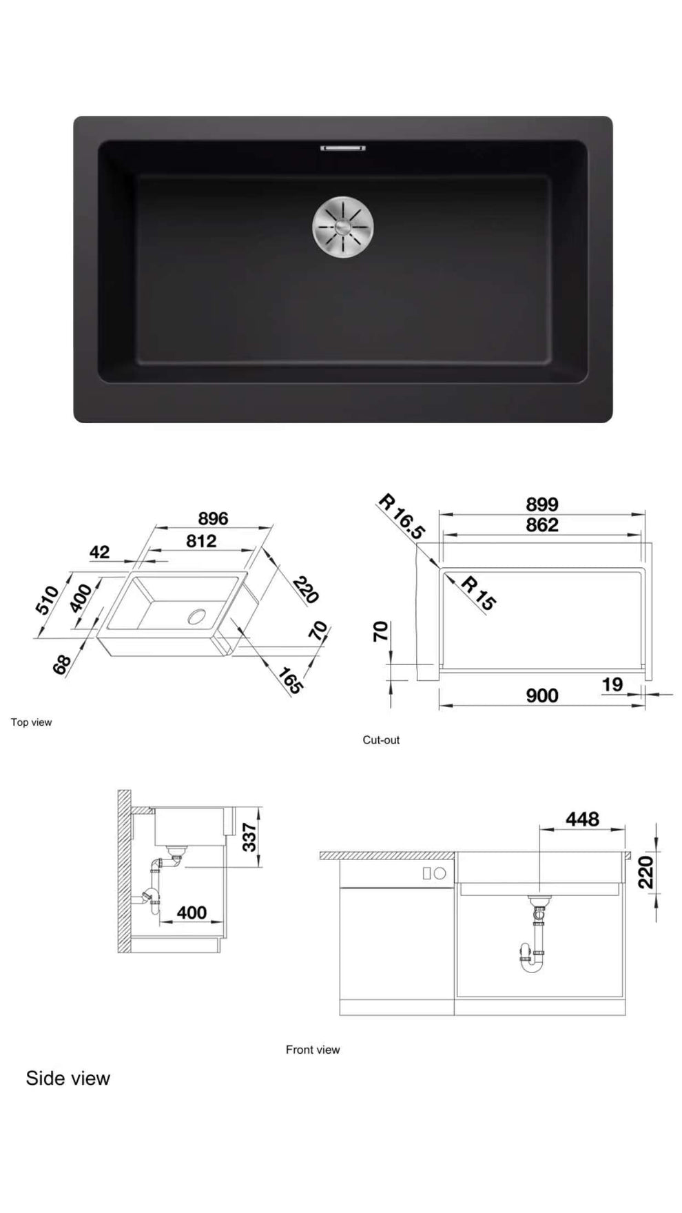 Blanco Vintera XL 9-UF Farm Kitchen Sinks – Heritage Bathroom Gallery