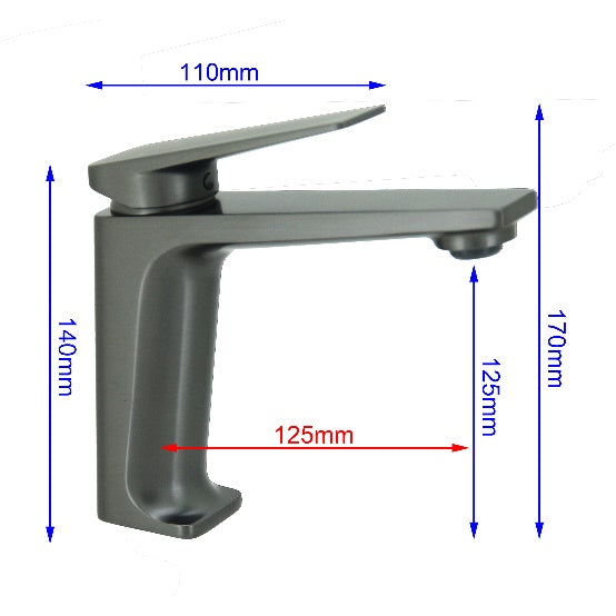 Fidelis FT-8091-HGM Mixer Tap