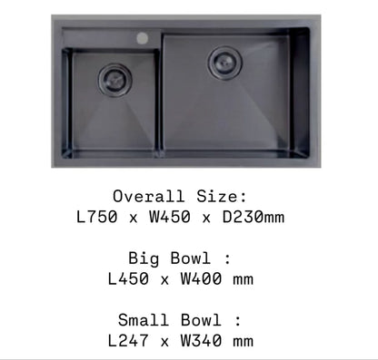 Monic MBX Nano Undermount Kitchen Sink