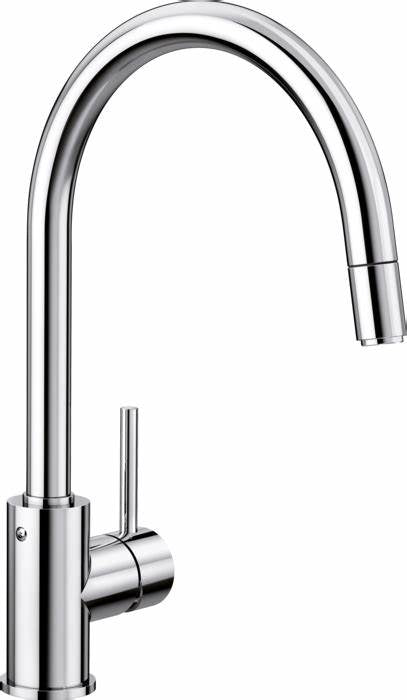 Blanco Mida-S XL Chrome Pull Out Sink Mixer