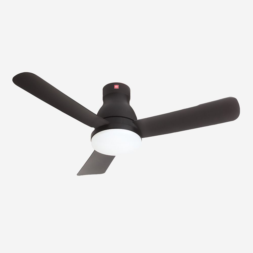 KDK U48FP With Light Ceiling Fan (BLACK)