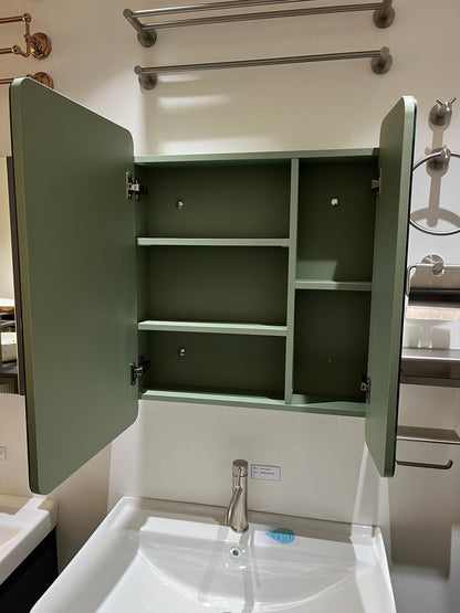 Dusche 2006065RMG 60cm Mirror Cabinet (Green)