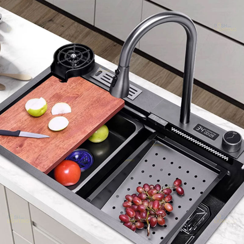 Vera Armonia KS8801P Piano Multi-Function Nano Kitchen Sinks
